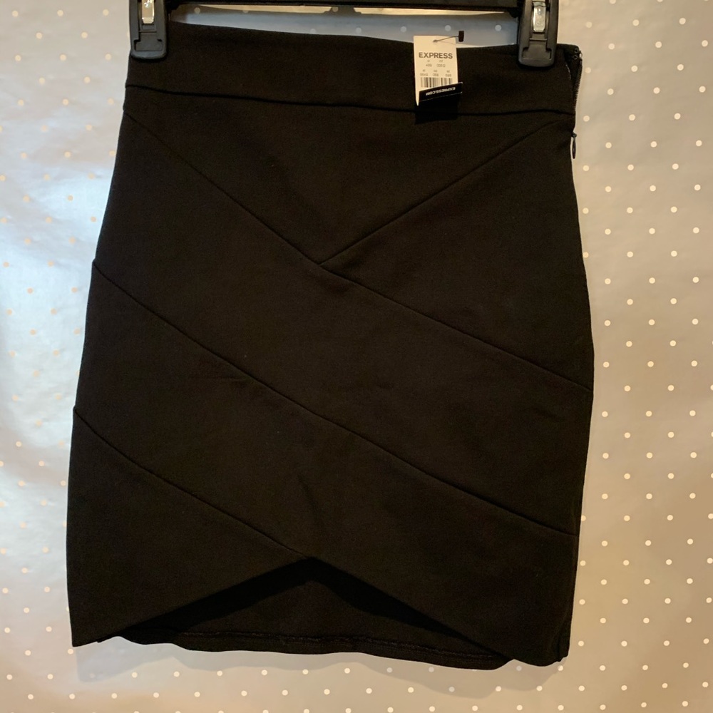 NEW Express Crossover Bandage Skirt NWT